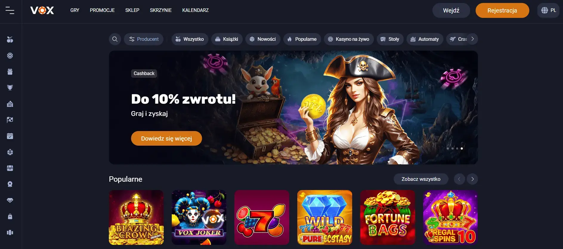VOX Casino - miejsce na zdjęcie